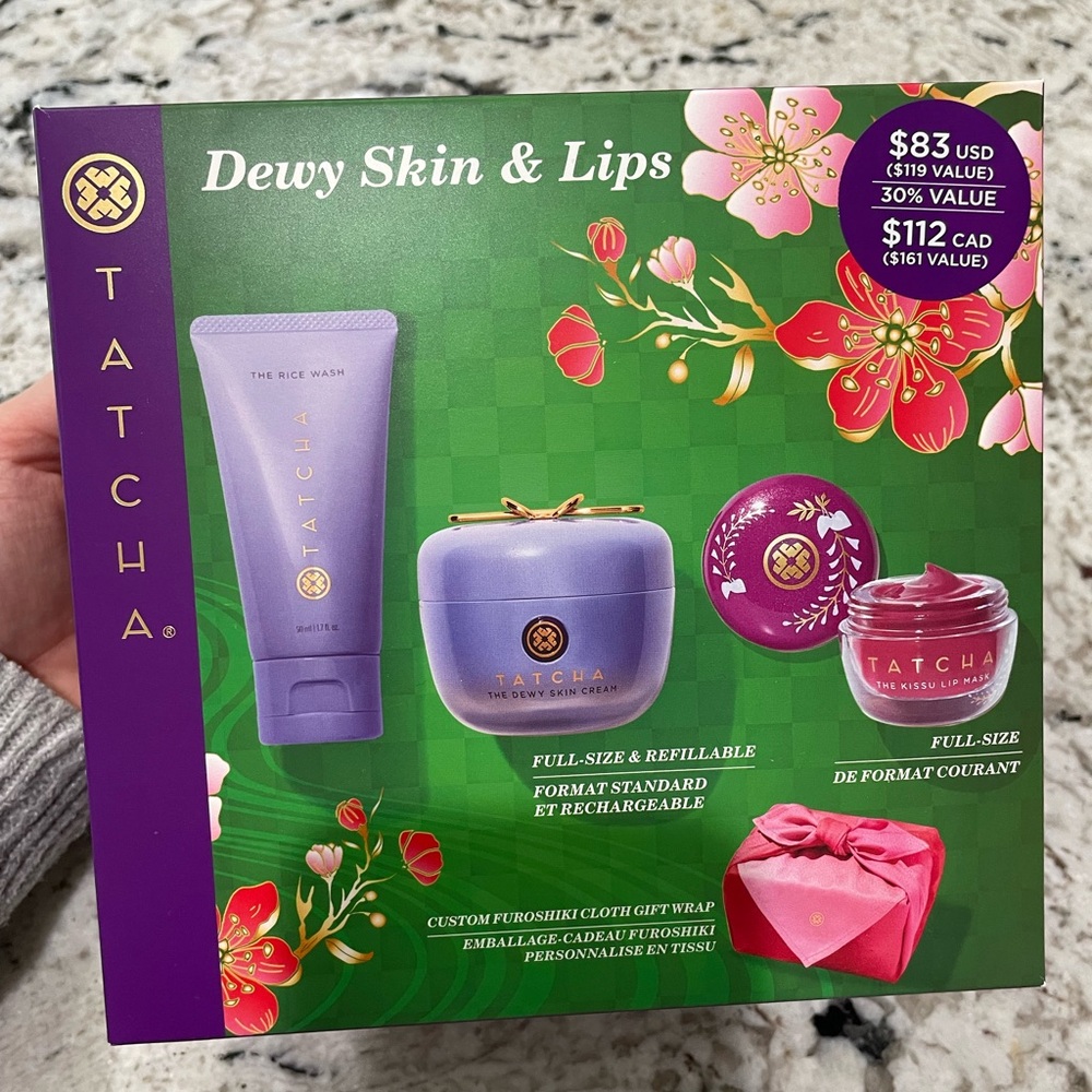 Tatcha Dewy Skin & Lips Set NEW